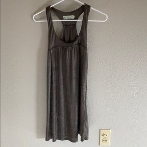 Fighting Eel grey silver dress Sz M